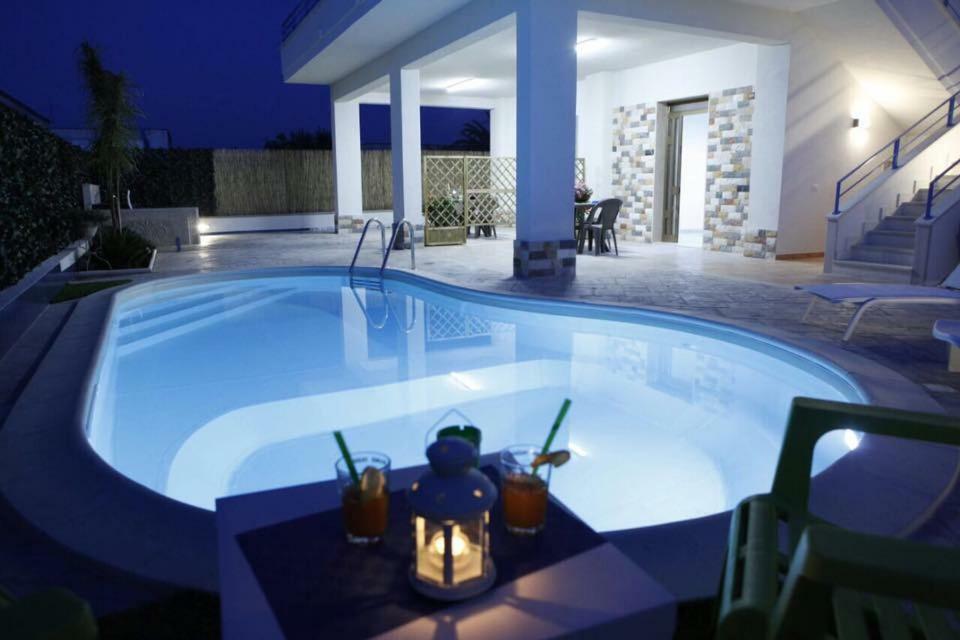 Villa Con Piscina Alcamo Marina Экстерьер фото